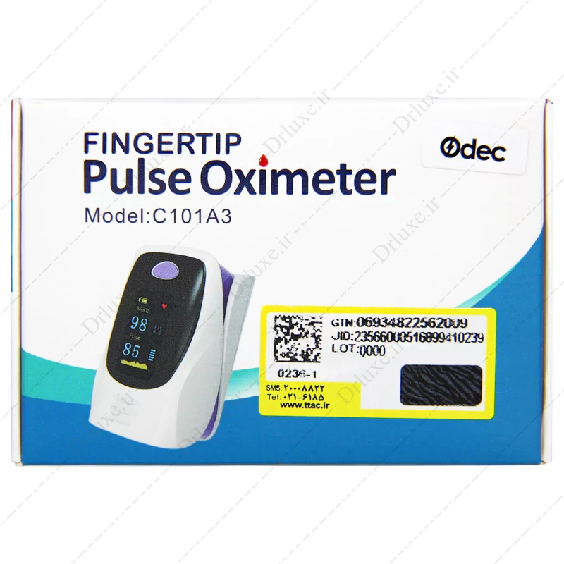 قیمت و خرید دستگاه پالس اکسیمتر زنیت مد مدل C101A3 - دکتر لوکس
